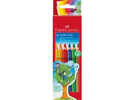 FABER-CASTELL Crayons couleur Jumbo GRIP