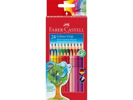 FABER-CASTELL Crayons de couleur GRIP