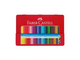 FABER-CASTELL Crayons de couleur Grip 36 couleurs boîte métal