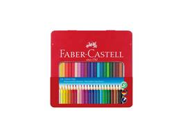 FABER-CASTELL Farbstifte Colour Grip 24 Farben Metalletui