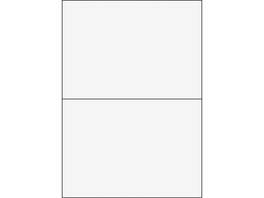 FOCUS Etiketten A4, 208.4 x 147.63 mm, 100 Blatt