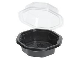 Food-Box achteckig 400/800 ml, 25 Stück