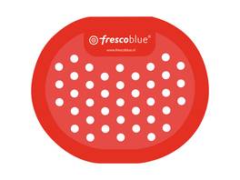 FrescoBlue grille pour urinoir - rouge - 10 pcs.