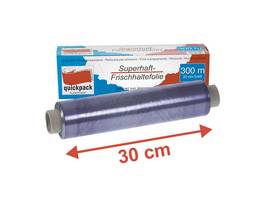Frischhaltefolie mit Spenderbox 8.5 my, 4 Stück