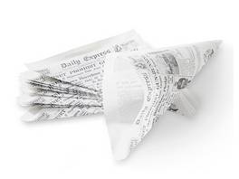 GEDIEGEN Spitztüte mittel Newspaper 100 Stück