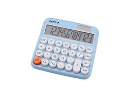 GENIE Calculatrice de bureau 612 B Dual-Power (solaire et batterie)