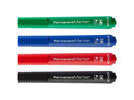 GENIE Permanentmarker 4er Pack 1-5 mm
