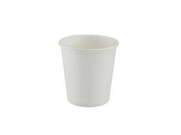 Gobelet blanc en carton, laminé PLA à l'intérieur 1 dl