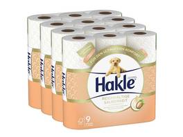 HAKLE Papier toilette Propreté Généreuse 4 couches, 36 rouleaux
