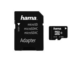HAMA Carte mémoire microSDHC 32GB, Class 10