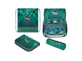 HERLITZ Set Cartable Loop plus Green Rex
