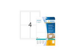 HERMA 10019 Adressetiketten, 99.1 x 139 mm, 25 Blatt