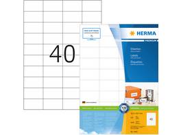HERMA 4461 Universal-Etiketten, 52.5 x 29.7 mm, 100 Blatt