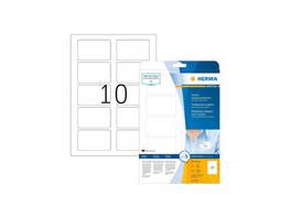 HERMA 4514 Etiquettes noms et textiles, 80 x 50 mm, 20 feuilles