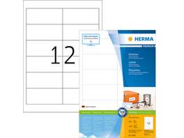 HERMA 4669 Universal-Etiketten, 97 mm x 42.3 mm, 100 Blatt
