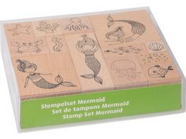 HEYDA Set Tampon Mermaid 12x10x3cm
