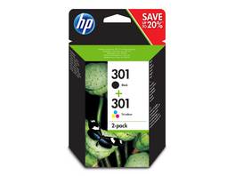 HP 301 Tintenpatronen BK/tri-color
