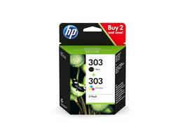 HP 303 Combopack Cartouches d'encre noir/tri-color