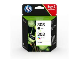 HP 303 Tintenpatronen Combopack BK/tri-color