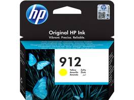 HP 912 Tintenpatrone gelb