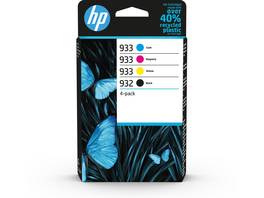 HP 932/933 Tintenpatrone BK/Tri-Color 4-Pack