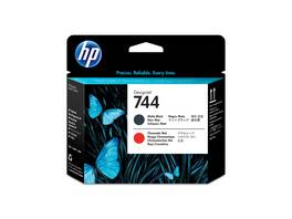 HP Tête d'im. 744 matte black/red