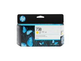 HP Tintenpatrone 738 yellow