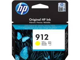 HP Tintenpatrone 912 yellow