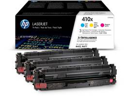 HP Toner Tri-Pack 410X CMY