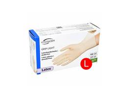 HYGONORM Handschuhe Grip Light Latex, L, 100 Stück