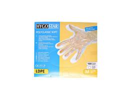 HYGOSTAR Gants jetables Polyclassic Soft taille M, 100 pièces