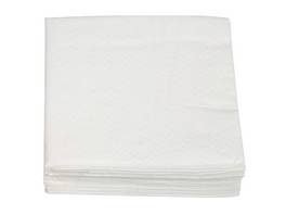 Harmony serviettes 1 couche, blanc