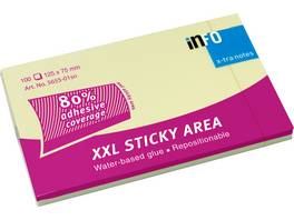 INFO Haftnotizen X-Tra 1 x 100 Blatt