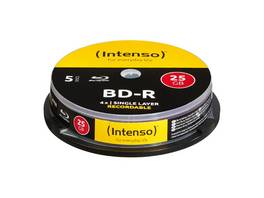 INTENSO BD-R Cake Box 25GB - Blu-Ray