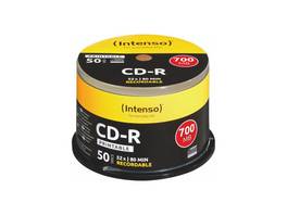 INTENSO CD-R Cake Box 80MIN/700MB - 50 pcs.