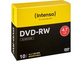 INTENSO DVD-RW Slim 4.7GB - 10 pcs.