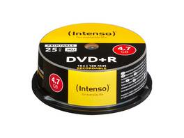 INTENSO DVD+R Cake Box 4.7GB - 25er Pack