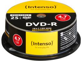 INTENSO DVD-R Cake Box 4.7 GB - 25 pcs.