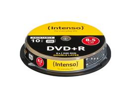 INTENSO DVD+R Cake Box 8.5GB - 10 pcs.