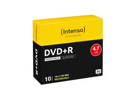INTENSO DVD+R Slim 4.7GB - 10 pcs.