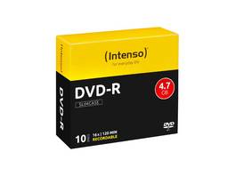 INTENSO DVD-R Slim 4.7GB - 10er Pack