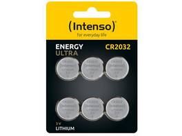 INTENSO Energy Ultra CR2032 Knopfzelle - 6 Stk.