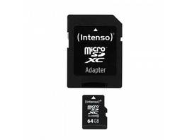 INTENSO Micro SD Class 10 - 64GB