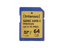 INTENSO SDXC Card PREMIUM 64GB