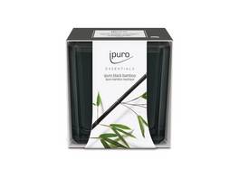 IPURO Duftkerze Essentials Black Bamboo