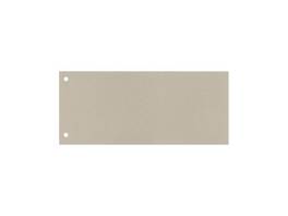 Intercalaire - en carton recyclé - rectangulaire - 235 x 105 mm
