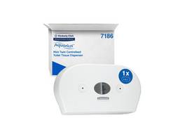 KIMBERLY-CLARK Distributeur de papier toilette Aquarius Jumbo Mini
