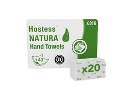 KIMBERLY-CLARK Essuie-mains en papier Hostess Natura pliage C, 2 couches, blanc
