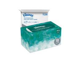 KLEENEX Kosmetiktücher Ultra Soft Pop-Up 1-lagig, 18 Stück