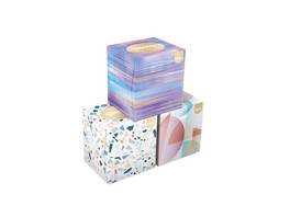 KLEENEX Kosmetiktücher Würfel 3-lagig, 12 Stück